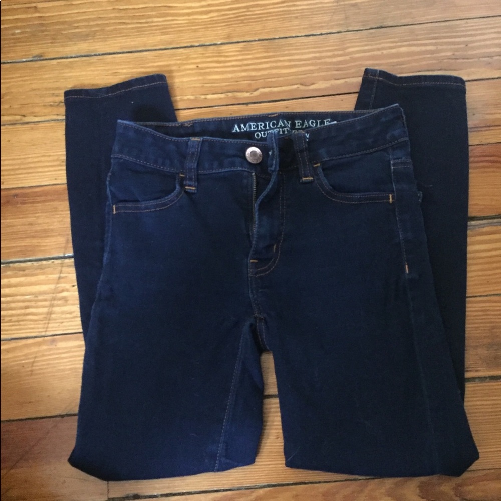 American Eagle Crop Skinny Jeans